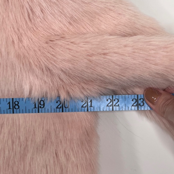 Love Token Pink and Black Faux Fur Coat - Picture 10 of 11